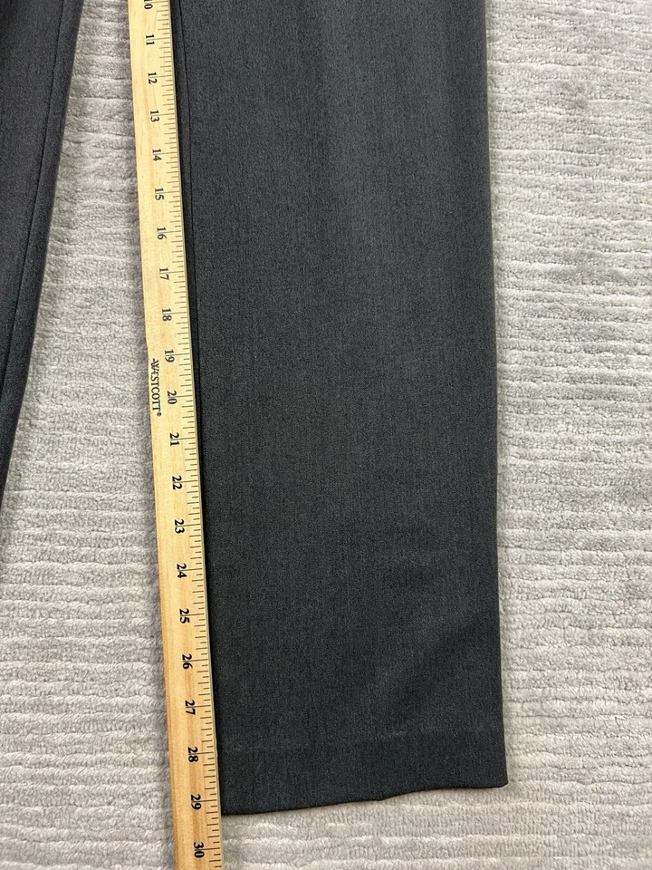 Talbots Dress Pants Womens 6 Gray Heritage Side Zip Straight Career - Image 4 of 4