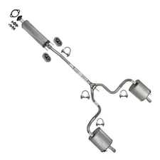 Stainless Steel Resonator Muffler Exhaust Kit fits: 2009-2012 Nissan Altima 2.5L