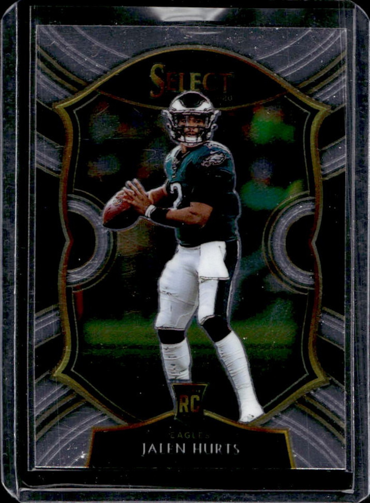 2020 Panini Select Jalen Hurts RC Rookie Concourse #50 Eagles