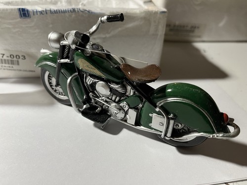 Bradford Hawthorne 1948 Indian Motorrad grün kostenloser Versand - Bild 2 von 6