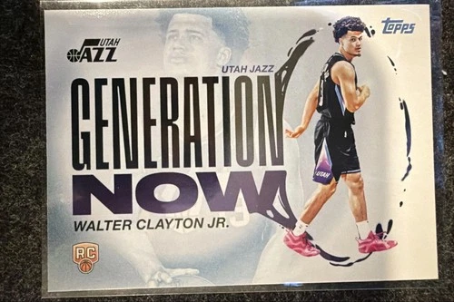 2025-26 Topps - Generation Now Walter Clayton Jr. #GN-18 (RC)