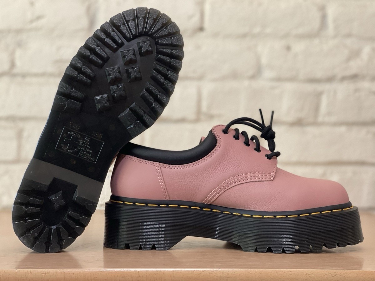 Dr Martens 8053 Quad Jadon Women Size 9 Pink Leather Platform Pisa