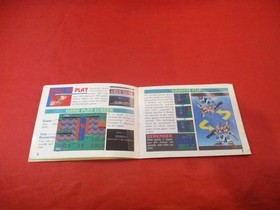 Metal Storm Nintendo NES Instruction Manual Booklet ONLY Metalstorm