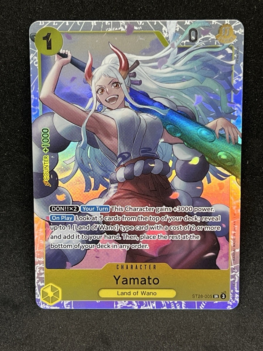 Yamato ST28-005 Super Rare Starter Deck 28 One Piece Mint NM | eBay