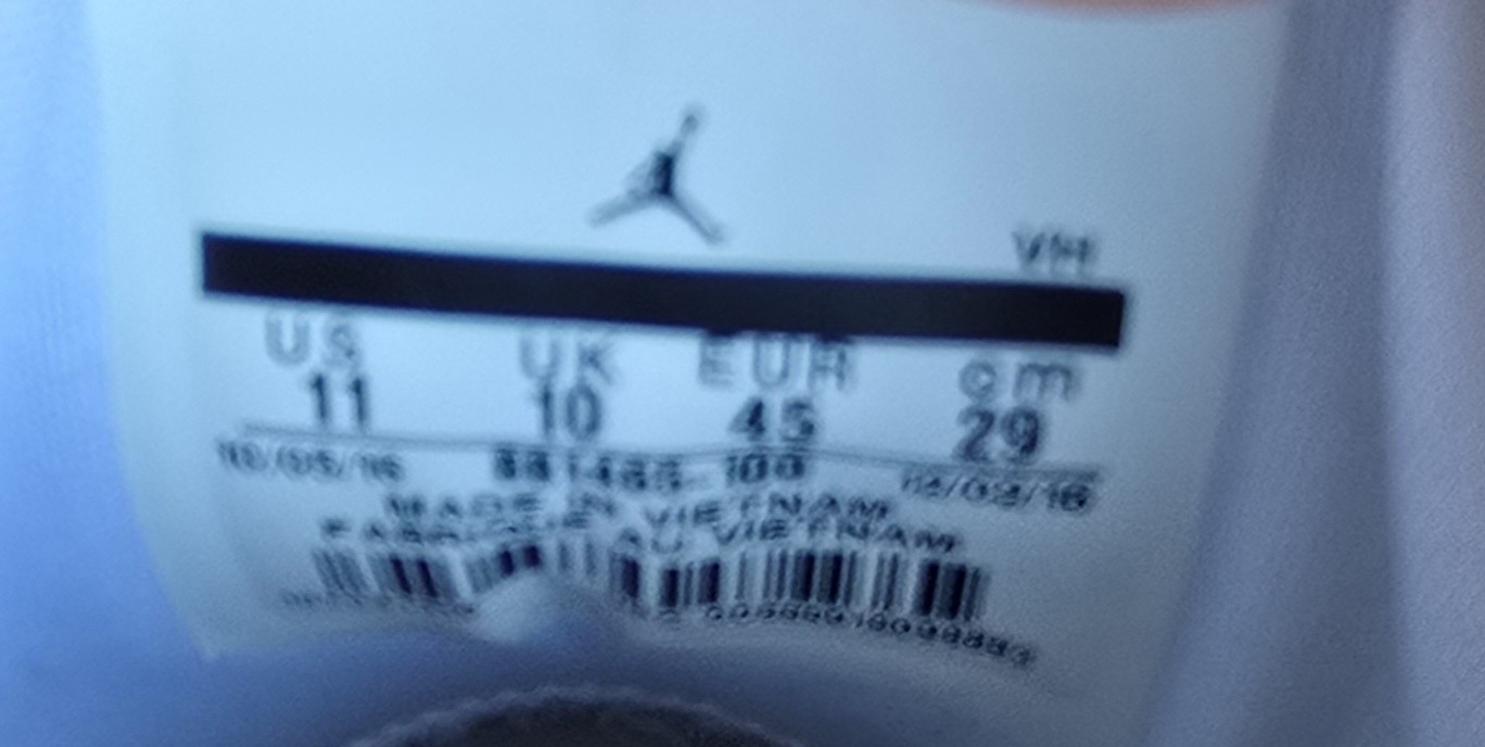 Sz 11 Men's NIKE AIR JORDAN FORMULA 23 White/Black Athletic Shoes thumbnail 8