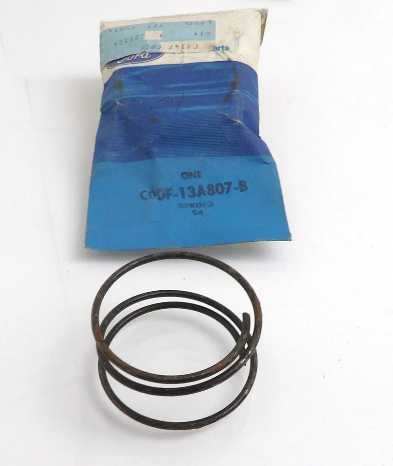 1966-74 Bronco 60-64 66-70 Falcon Fairlane NOS STEERING WHEEL HORN BUTTON SPRING - Image 3 of 3