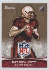 2012 Bowman Gold Patrick Witt #135 7l6