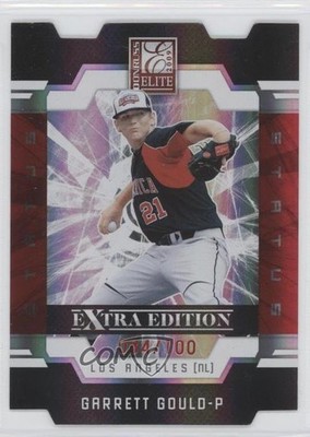 2009 Donruss Elite Extra Edition Status 84/100 Garrett Gould #30 0b2