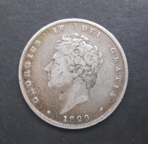 1829 Great Britain Shilling (1816-1837) — photo from another recent sale