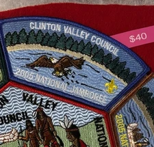 Clinton Valley Council 2005 National Jamboree JSP Blue Eagle FDL