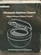 UV Ultrasonic Retainer/Denture/Mouth Guard/Toothbrush/Jewelry Cleaner  NEW