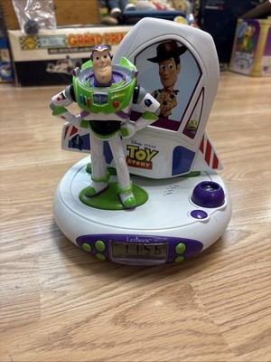 Lexibook Disney Toy Story Buzz Lightyear Radio Alarm Clock Projector