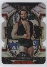 2023 Panini Select WWE Concourse Silver Prizm Die-Cut Cameron Grimes #33 5ya
