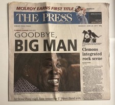 Asbury Park Press June 20 2011 Clarence Clemons death E Street Band