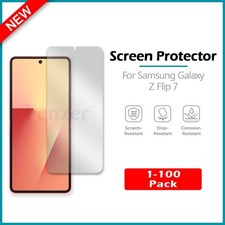 100-Pack LCD Clear HD Hydrogel Film Screen Protector for Samsung Galaxy Z Flip7