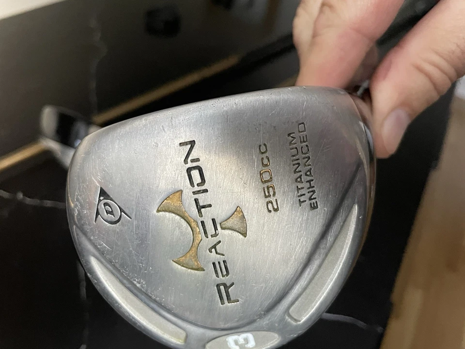 Dunlop Reaction 450cc Driver, 3 Y 5 Juego Madera Derecha / Media Firme Grafito (3) Foto 4 de 4