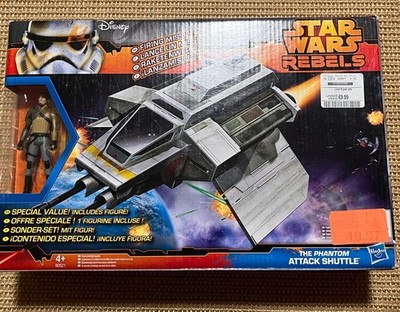 Star Wars Hasbro Rebels The Phantom Attack Shuttle with Kanan Jarrus 