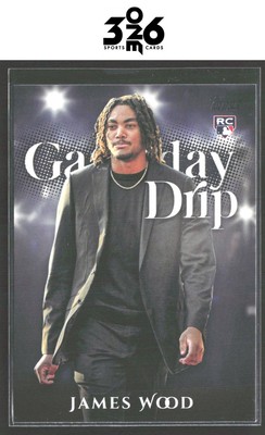 James Wood 2025 Topps Gameday Drip #GD-3