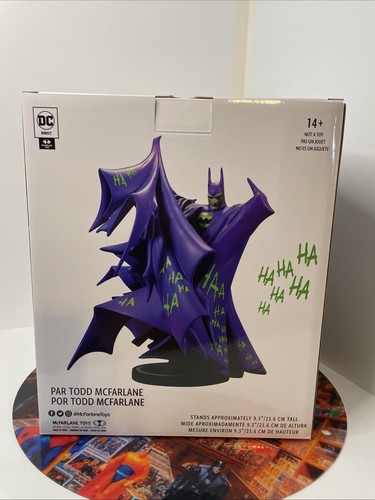 Batman Jokerized by Todd McFarlane (DC Direct) Resin Statue Only 500 Made - Picture 7 of 20