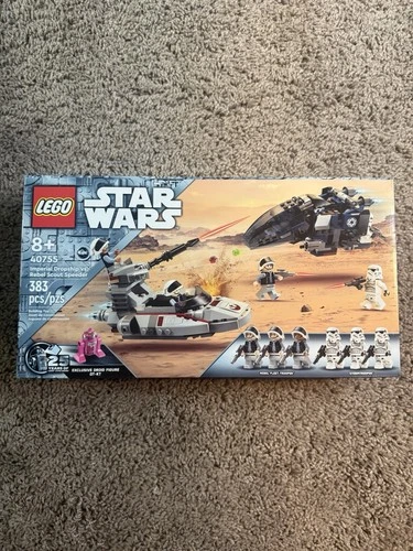 LEGO Star Wars 40755 Imperial Dropship vs Rebel Scout Speeder QT-KT Droid Sealed