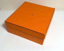 Hermes Empty Box Orange Gift Box Large Size 51x47x20cm Birkin Kelly