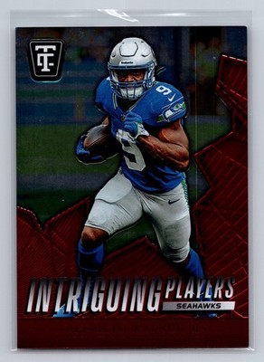 2024 Panini Totally Certified #13 Kenneth Walker III Mirror Red #/399