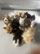 Vintage Ty Beanie Babies Dogs Only Lot Of 12