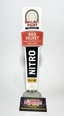 Ballast Point Brewing Red Velvet Nitro Stout Beer Tap Handle 11.5  Tall Nice!