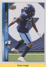 2021 Upper Deck CFL Blue Jamal Peters #141 READ 7l6