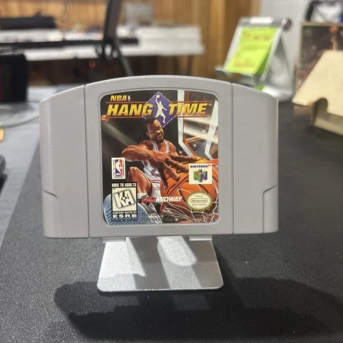 NBA Hang Time N64 (Nintendo 64) Authentic Tested Working