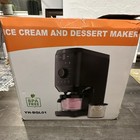 Ice Cream & Dessert Maker YH-BQL01 BPA Free LED Display 500ml Black Electric