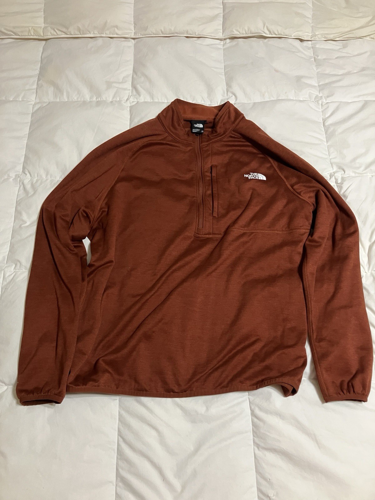 The North Face Men’s Burnt Orange Full Zip Jacket XXL 2XL
