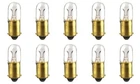 CEC Industries #47 Bulbs, 6.3 V, 0.945 W, BA9s Base, T-3.25 shape (Box of 10)