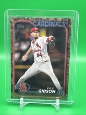 Kyle Gibson 2024 Topps # 695 Memorial Day Camo Cardinals SSP /25