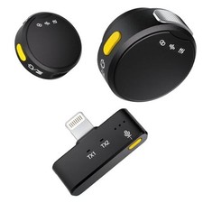 Wireless Lavalier Microphone for iPhone/iPad, mini Microphone with Lightning