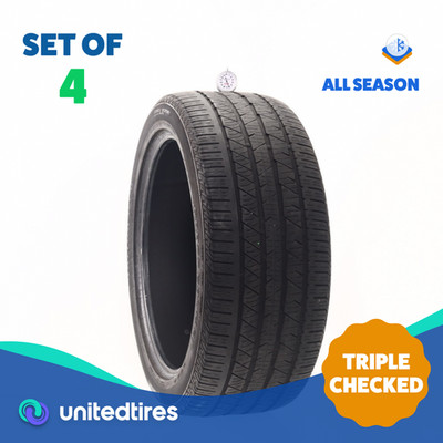 Set of (4) Used 285/40R21 Continental CrossContact LX Sport AO 109H - 6/32
