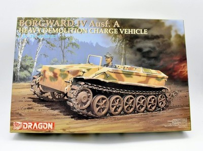 Modellino model kit montaggio carri armati tank BORGWARD IV AUSF. A dragon 1:35