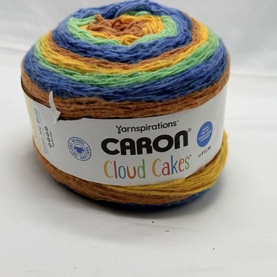 Caron Cloud Cakes Yarn Sun & Sea 760 Yds 8.5oz Polyester Color Me Bold Y14