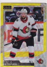 20/21 OPC PLATINUM DEREK STEPAN NEON YELLOW SURGE PARALLEL #33