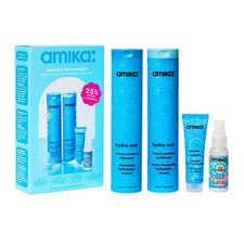 Amika Hydration Heavyweights Hydrating Wash & Care Shampoo Conditioner Set