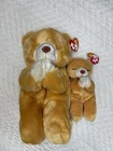 Vintage 1999 TY Beanie Babies + Buddies Collection - Hope the Bear Set w/ Tags