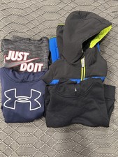 Lots Of 4 PCS Boys Jacket / Hoodies size 6 Nike, Under Armor