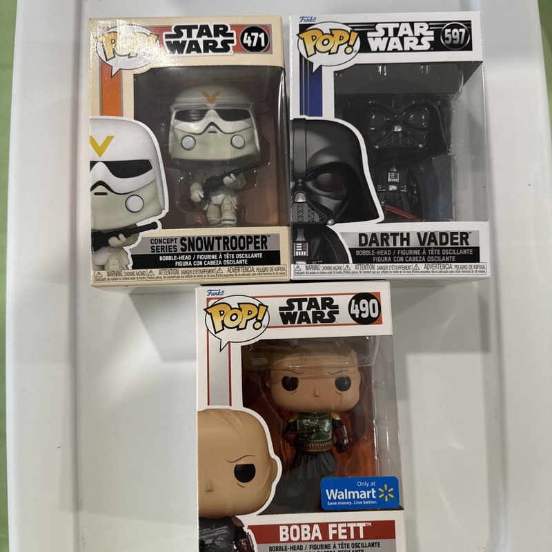 Funko Pop! Mixed Lot Star Wars