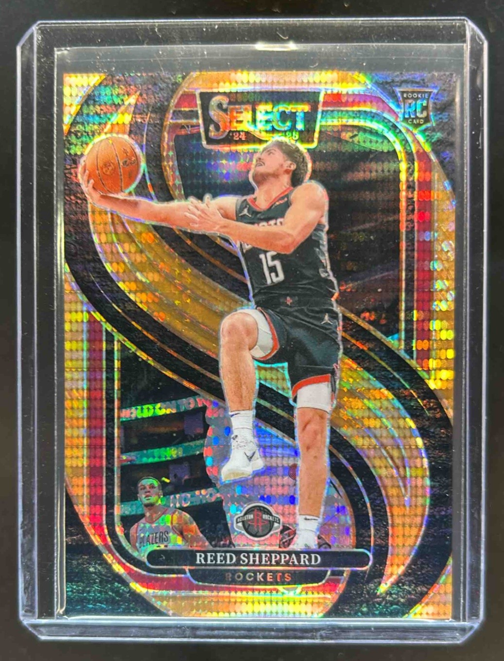 2024-25 Select Reed Sheppard Premier RC Neon Orange Pulsar Prizm FOTL #9/18