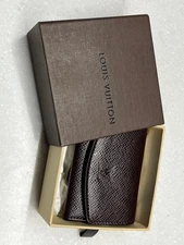 Louis Vuitton Dark Brown Cufflink Case for Men