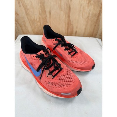 Nike Zoom Pegasus 41 Wild Mango Blue Running Shoes Youth Size 7Y Coral