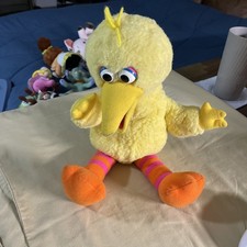 Vintage 1995 TYCO Big Bird Plush Stuffed Sesame Street Hasbro Softies