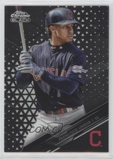 2020 Topps Chrome Black Refractor 113/199 Francisco Lindor #80 0s9t