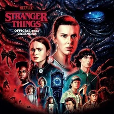 Stranger Things 2024 Calendar, Month To View... by Danilo Promotions Lt Calendar