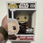 Funko Pop! Star Wars Count Dooku Smuggler's Bounty Exclusive #233 Vinyl